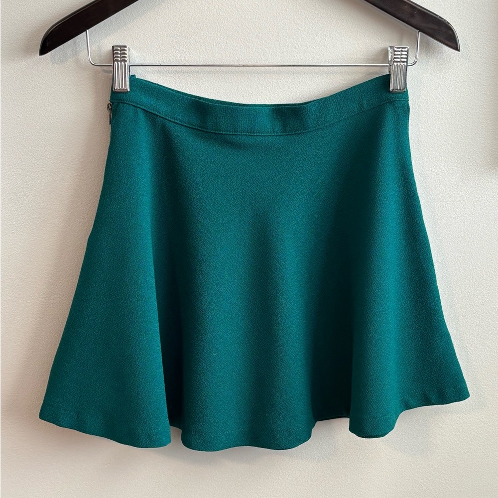 Forest green Mini skirt